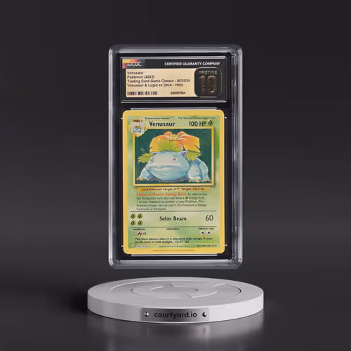 2023 Trading Card Game Classic - CLV, CLC, CLB #003/034 Venusaur - Venusaur & Lugia ex Deck - CLV Ho