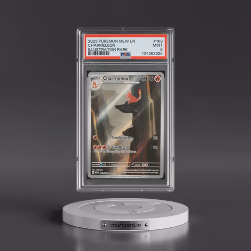2023 Pokémon Mew EN-151 #169 Charmeleon - Illustration Rare (PSA 9 MINT)