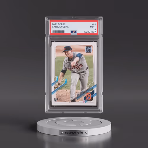 2021 Topps #92 Tarik Skubal (PSA 9 MINT)