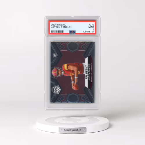 2024 Panini Mosaic #272 Jayden Daniels (PSA 9 MINT)