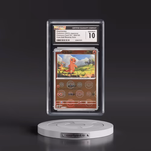 2023 Pokémon Card 151 #004/165 Charmander - Reverse Holo Poke Ball (CGC 10 GEM MINT)