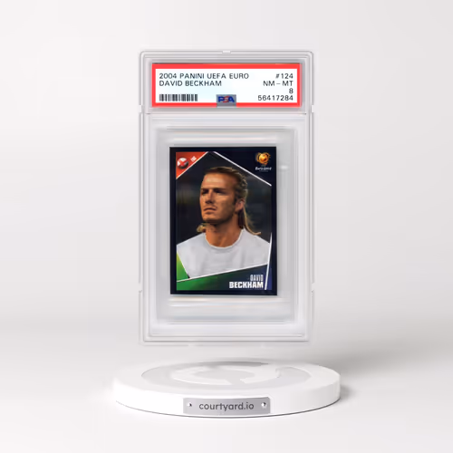 2004 Panini UEFA Euro #124 David Beckham