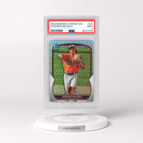 2023 Bowman Mega Box Chrome #227 Jackson Holliday (PSA 9 MINT)