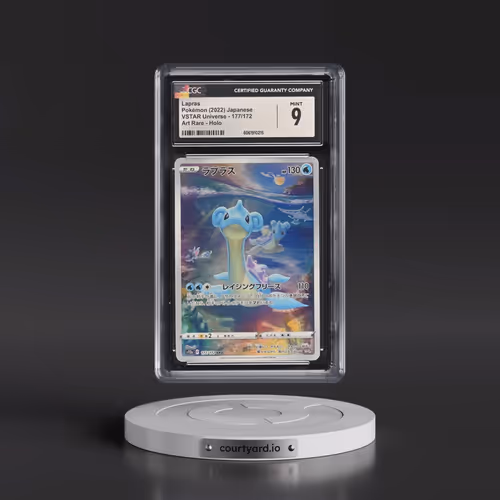 2022 VSTAR Universe #177/172 Lapras - Art Rare Holo (CGC 9 MINT)