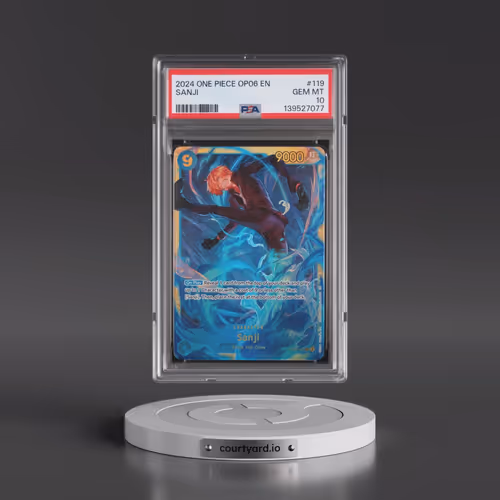 2024 One Piece Wings of the Captain #119 Sanji (PSA 10 GEM MINT)