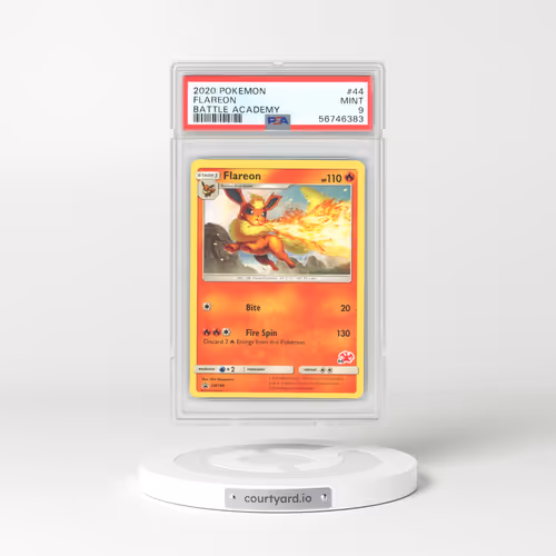 2020 Battle Academy #44 Flareon (PSA 9 MINT)