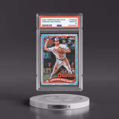 2024 Topps Silver Pack 1989 Chrome Promo #T89C90 Jordan Westburg (PSA 10 GEM MINT)