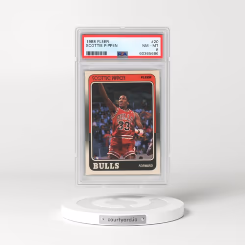 1988 Fleer #20 Scottie Pippen (PSA 8 NM-MT)