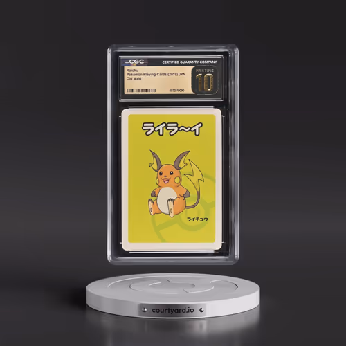 2019 Pokémon Old Maid Raichu (CGC 10 PRISTINE)
