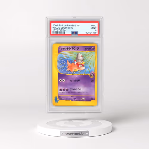 2001 Pokémon VS #077 Will's Slowking - 1st Edition (PSA 9 MINT)