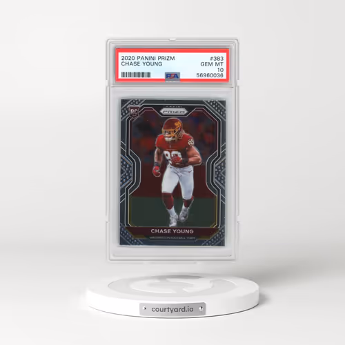 2020 Panini Prizm #383 Chase Young (PSA 10 GEM MINT)