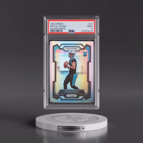 2023 Panini Prizm #311 Bryce Young - Silver Prizm (PSA 9 MINT)