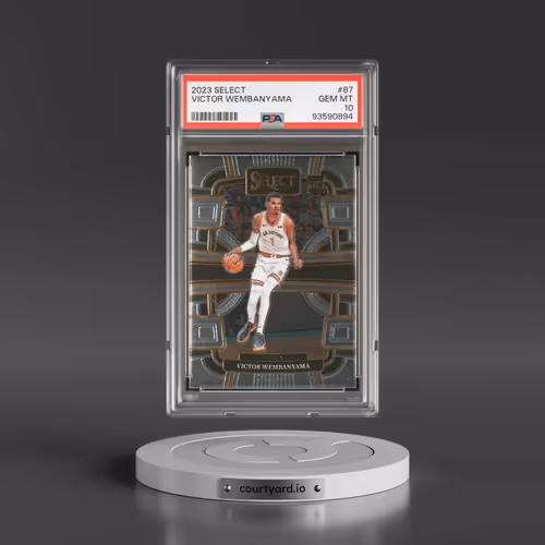 2023 Panini Select #87 Victor Wembanyama (PSA 10 GEM MINT)