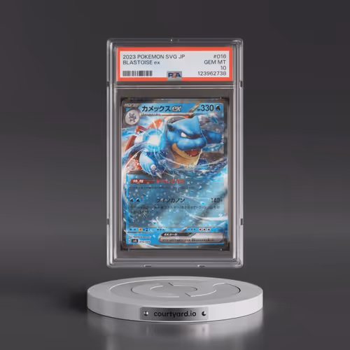 2023 Pokémon Svg-Venusaur & Charizard & Blastoise Special Deck Set EX #016 Blastoise EX - Holo (PSA