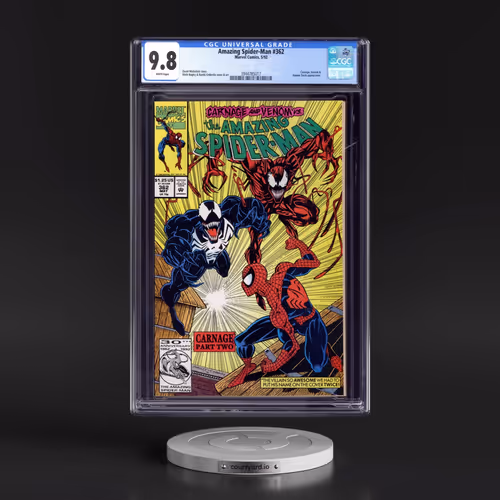 Amazing Spider-Man #362 CGC 9.8 White Pages (Marvel Comics, 5/92) - Universal