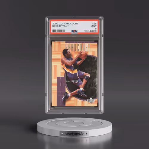 2000 Upper Deck Hardcourt #26 Kobe Bryant (PSA 9 MINT)