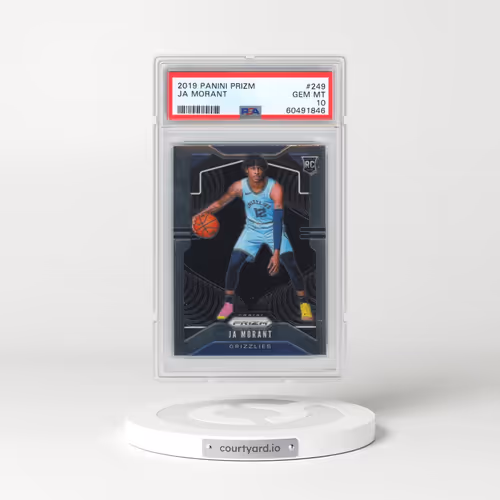 2019 Panini Prizm #249 Ja Morant (PSA 10 GEM MINT)