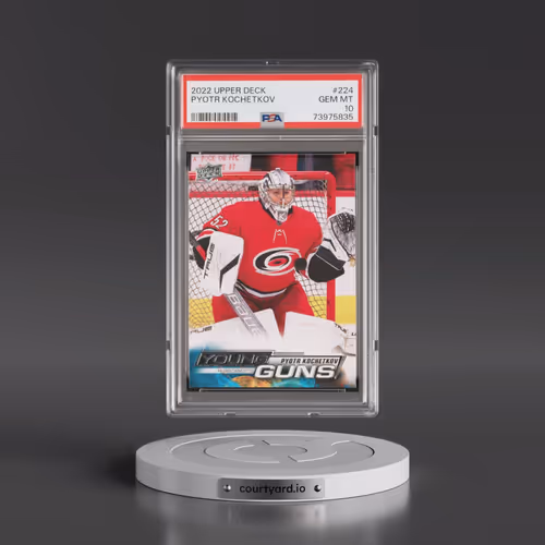2022 Upper Deck #224 Pyotr Kochetkov (PSA 10 GEM MINT)