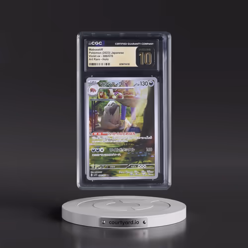 2023 Pokémon Sv1v-Violet EX #088 Mabosstiff - Art Rare (CGC 10 PRISTINE)