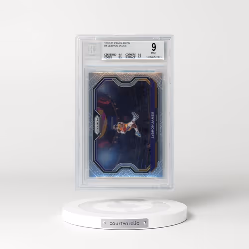 2020 Panini Prizm #1 LeBron James (BGS 9 MINT)