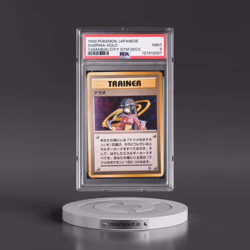 1999 Pokémon Yamabuki City Gym Deck Sabrina - Holo (PSA 9 MINT)