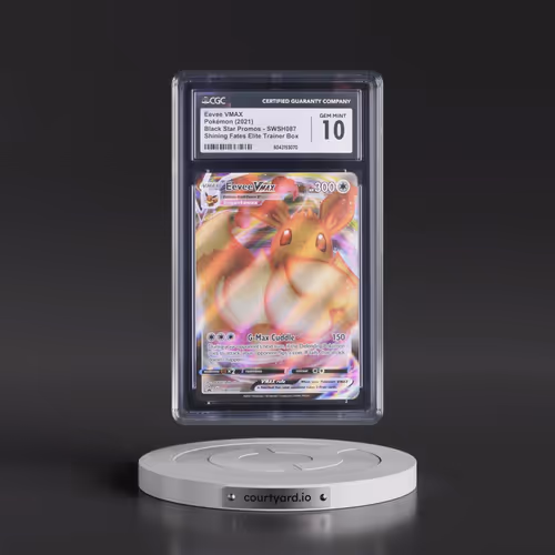 2017 Black Star Promos - Sword & Shield #SWSH087 Eevee VMAX - Shining Fates Elite Trainer Box (Holo)