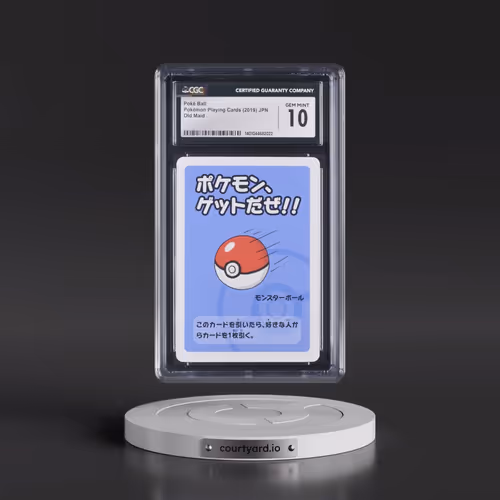 2019 Old Maid Poké Ball (CGC 10 GEM MINT)