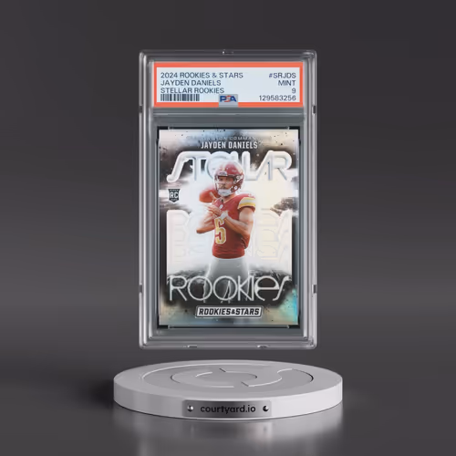 2024 Panini Rookies & Stars Stellar Rookies #SRJDS Jayden Daniels (PSA 9 MINT)