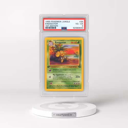 1999 Pokémon Jungle #35 Exeggutor - 1st Edition (PSA 4 VG-EX)