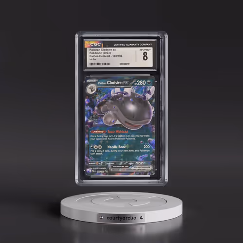 2023 Paldea Evolved - PAL EN #130/193 Paldean Clodsire ex - Holo (CGC 8 NM-MT)