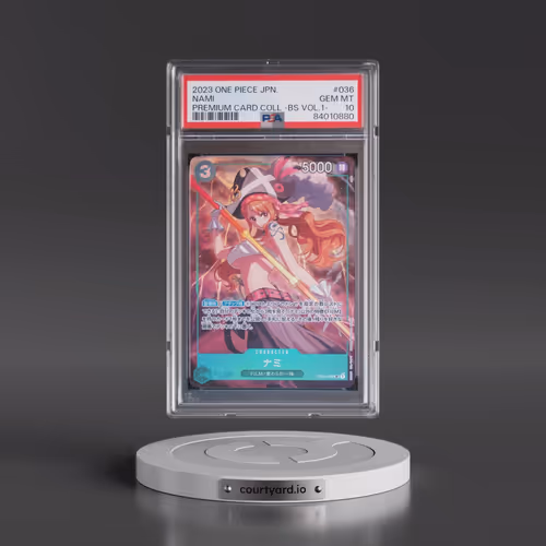 2023 One Piece Japanese Premium Card Collection -Best Selection Vol.1 #036 Nami (PSA 10 GEM MINT)