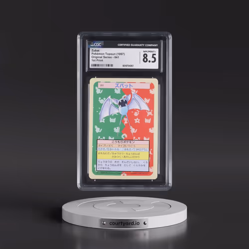 1997 (Only One Pokémon) Original Series #041 Zubat - (Blue Back) 1st Print (CGC 8.5 NM-MT+)