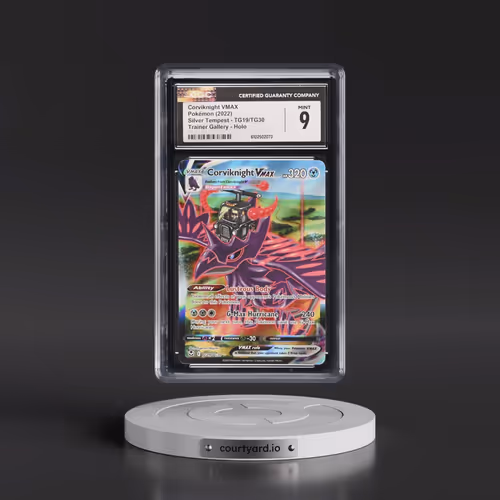 2022 Silver Tempest #TG19/TG30 Corviknight VMAX - Trainer Gallery Holo (CGC 9 MINT)