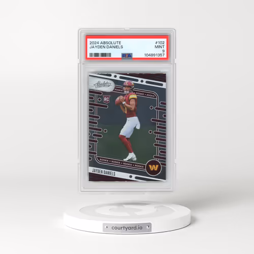 2024 Panini Absolute #102 Jayden Daniels (PSA 9 MINT)