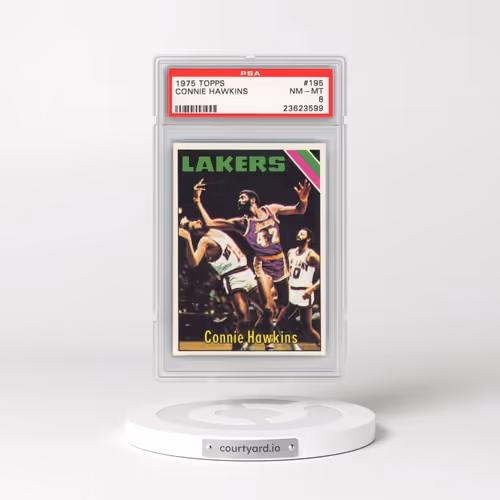 1975 Topps #195 Connie Hawkins (PSA 8 NM-MT)
