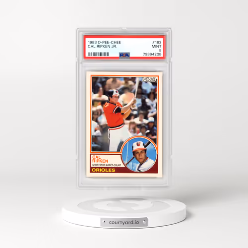 1983 O-Pee-Chee #163 Cal Ripken Jr. (PSA 9 MINT)