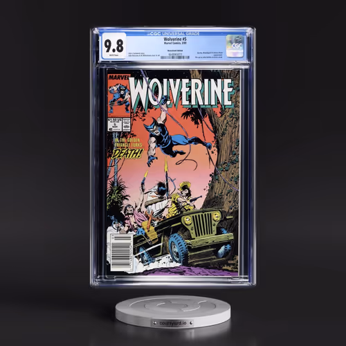 Wolverine #5 CGC 9.8 White Pages (Marvel Comics, 3/89) - Newsstand Edition Universal