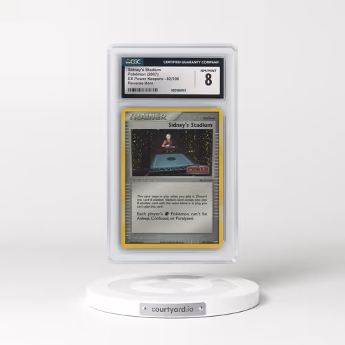 2007 EX Power Keepers #82/108 Sidney's Stadium - Reverse Holo (CGC 8 NM-MT)