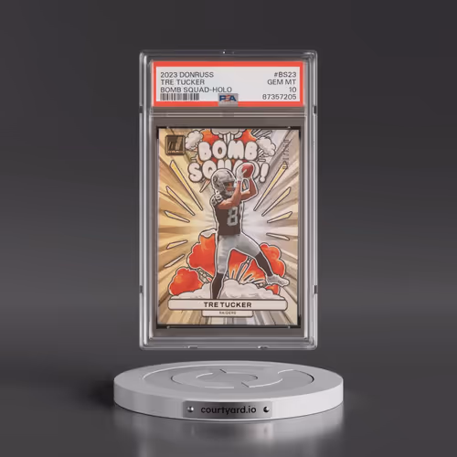2023 Panini Donruss Bomb Squad #BS23 Tre Tucker - Holo (PSA 10 GEM MINT)