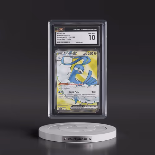 2023 Pokémon Par EN-Paradox Rift #232 Altaria EX - Holo Ultra Rare (CGC 10 GEM MINT)