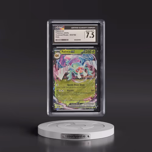 2025 Destined Rivals - DRI EN #025/182 Rabsca ex - Holo (CGC 7.5 NM+)