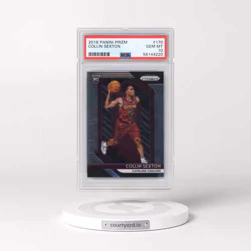 2018 Panini Prizm #170 Collin Sexton (PSA 10 GEM MINT)
