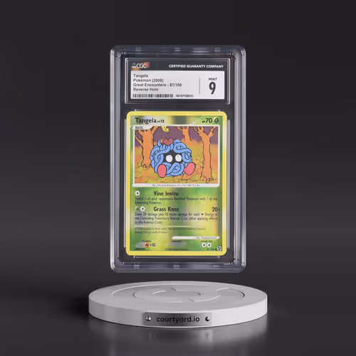 2008 Great Encounters #87/106 Tangela - Reverse Holo (CGC 9 MINT)