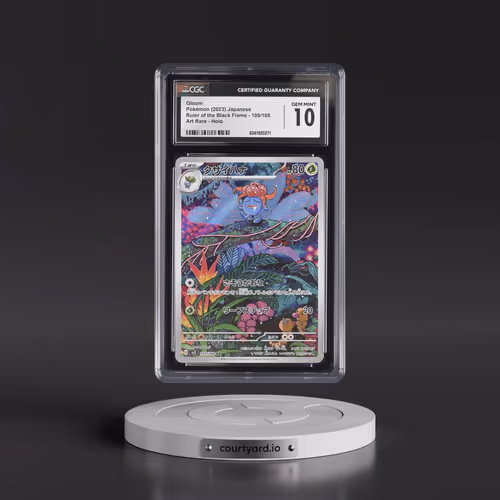 2023 Ruler of the Black Flame #109/108 Gloom - Art Rare Holo (CGC 10 GEM MINT)