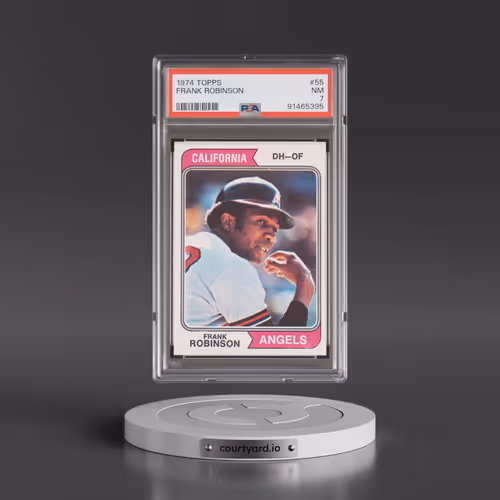 1974 Topps #55 Frank Robinson (PSA 7 NM)