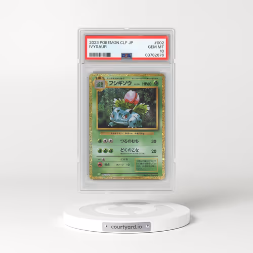 2023 Pokémon Clf-Trading Card Game Classic Venusaur & Lugia EX Deck #002 Ivysaur (PSA 10 GEM MINT)