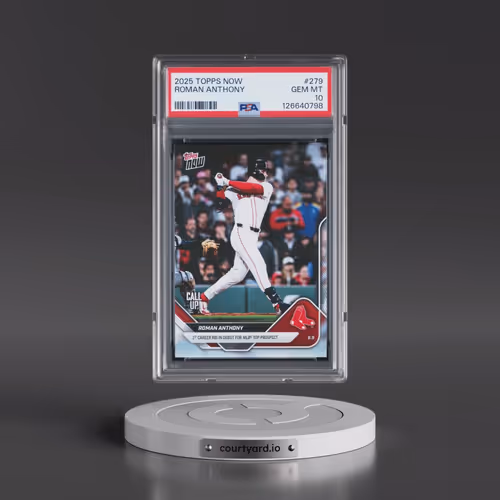 2025 Topps Now #279 Roman Anthony (PSA 10 GEM MINT)