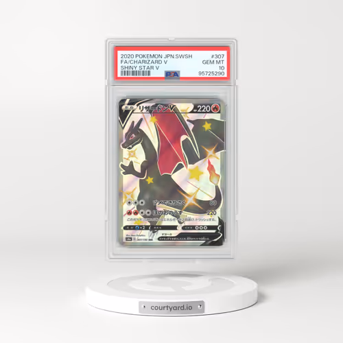 2020 Pokémon Sword & Shield Shiny Star V #307 Charizard V - Holo Full Art (PSA 10 GEM MINT)