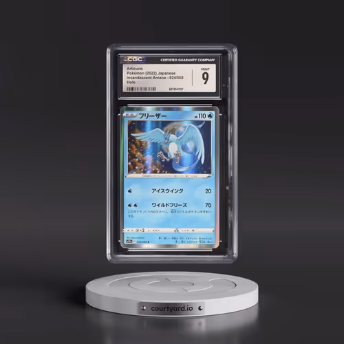 2022 Incandescent Arcana #024/068 Articuno - Holo (CGC 9 MINT)