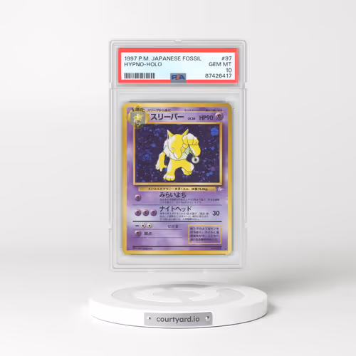 1997 Japanese Fossil #97 Hypno - Holo (PSA 10 GEM MINT)